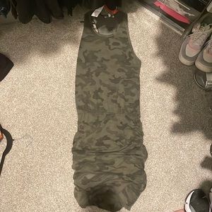 Sundry camoflauge tank dress NWT
